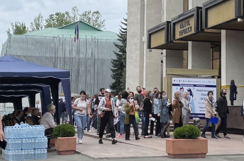 Duminică se va desfășura Maratonul Vaccinării, la Palatul Republicii